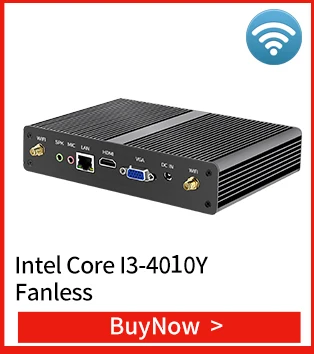 MSECORE Intel I3 7100U I5 7260U I7 7660U Fanless gaming Mini PC Windows 10 HTPC linux game PC Desktop Computer HDMI DP 4K WiFi