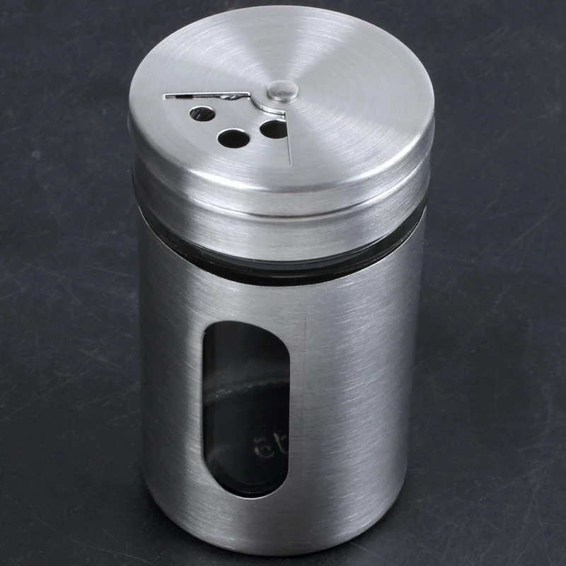 Нержавеющая Сталь мука чашка просеиватель выпечки сахар соль перец шейкер травы