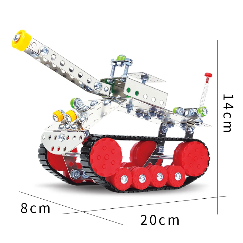 209 шт металлический Танк строительные блоки Блоки игрушки Строительные кирпичи