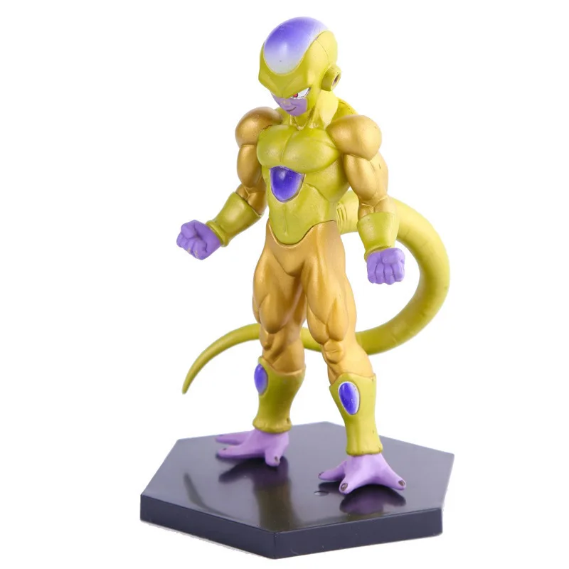Мультфильм аниме Dragon Ball Z Сон Гоку Golden Frieza Супер Saiyan синий игрушечных пластиковых