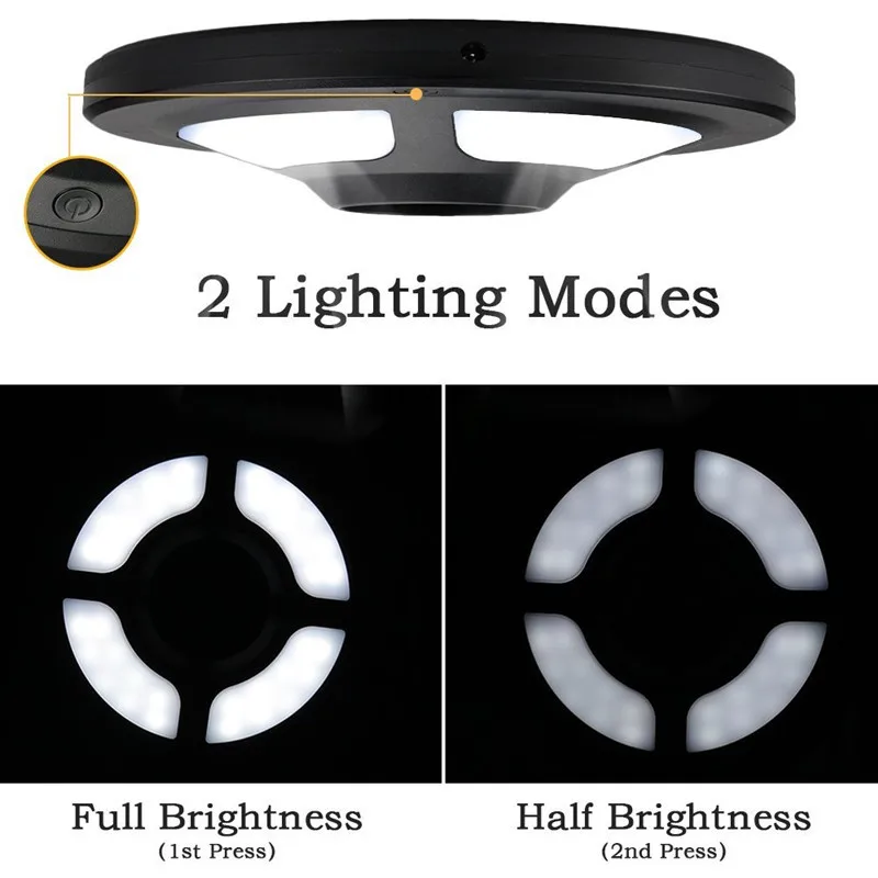 

Светодиодный Зонт HK3, уличная лампа для внутреннего дворика, для кемпинга, палатки, отдыха, поддержка USB зарядки