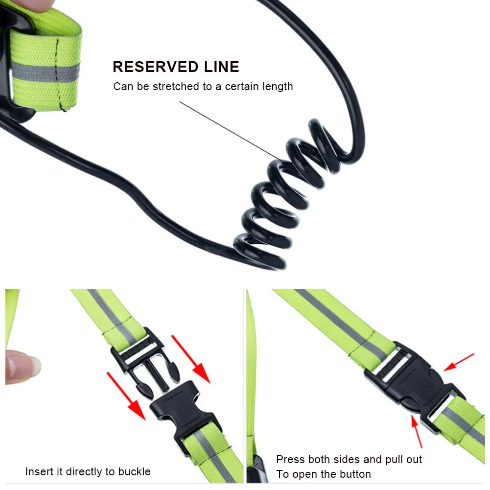 

Chest Running Light For Runners And Joggers With Adjustable Beam Reflector USB LED Rechargeable Bicycle Light Bike Accessories