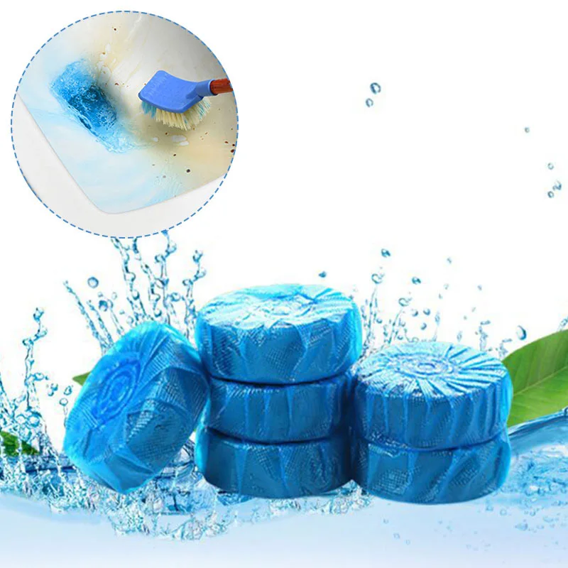 

50g/ bag Blue Bubble Toilet Deodorant Automatic Flush Cleaner Household Concentrate WC Cleaner Accessories Household Tools