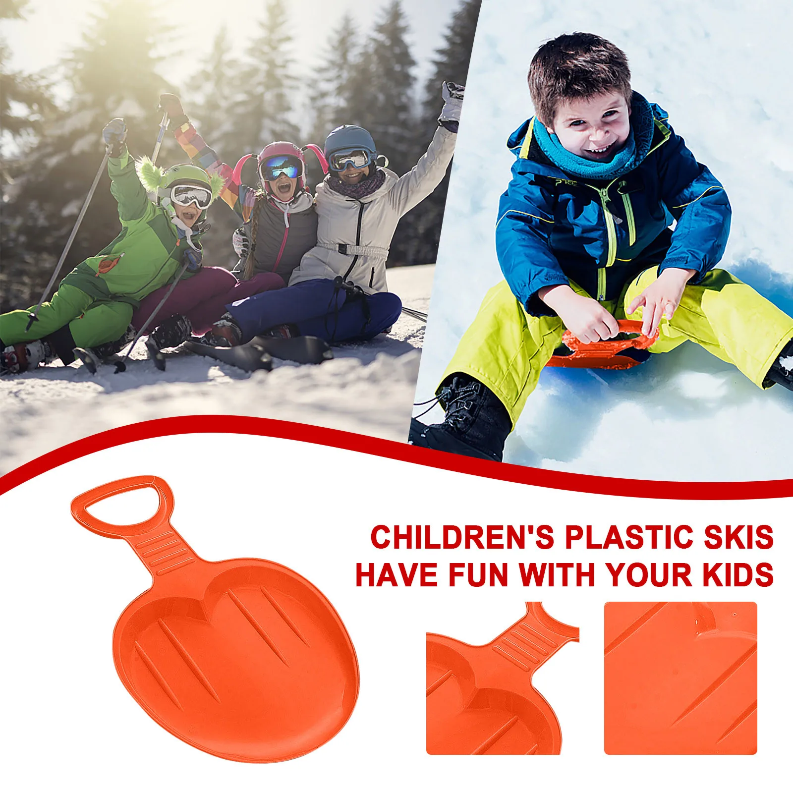 1/2/3 предмета детская пластиковая раздвижная сноуборды уличная зимняя