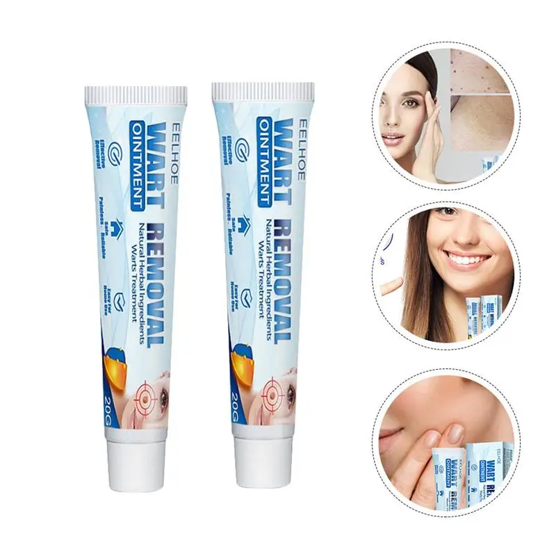 

2Pcs Wart Remover Ointment Chinese Herbal Wart Treatment Cream Skin Tag Remover