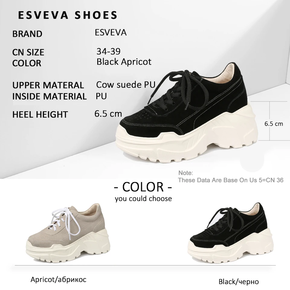 Женские туфли лодочки на платформе ESVEVA из искусственной кожи вулканизированной