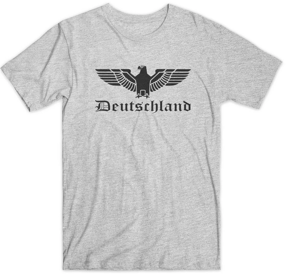 Немецкая германский Орел летняя футболка Германия|Мужские футболки| |