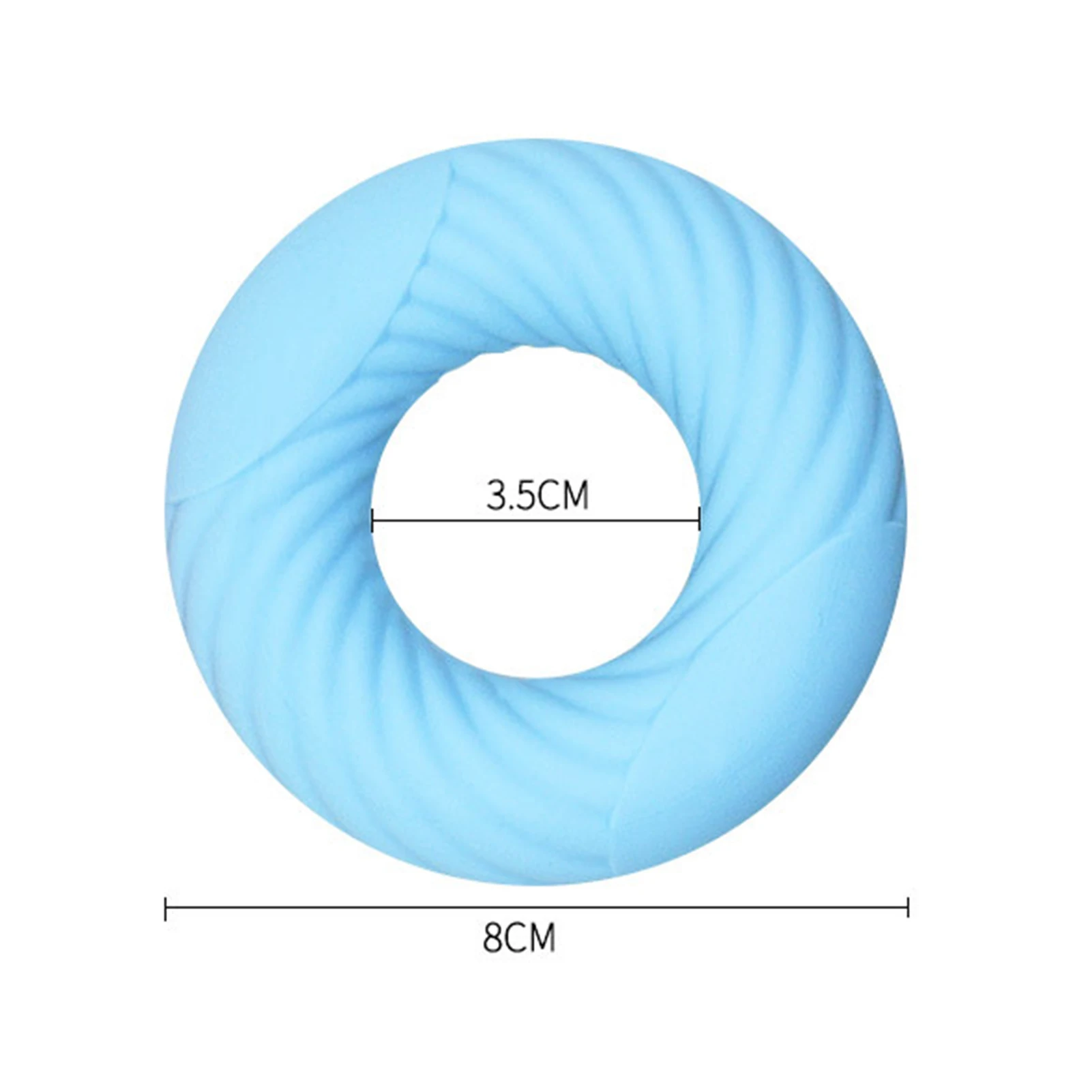 

Muscle Power Training Silicone Hand Grip Ring Strength Finger Trainer Expander Massage Exerciser Equipment Wrist Trainer