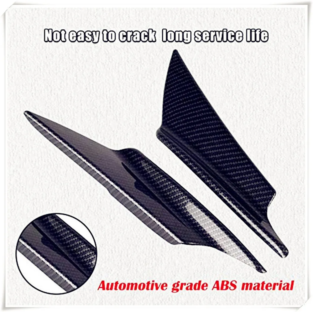 Автомобильный бампер ветровой нож спойлер из углеродного волокна для BMW E34 F10 F20 E92