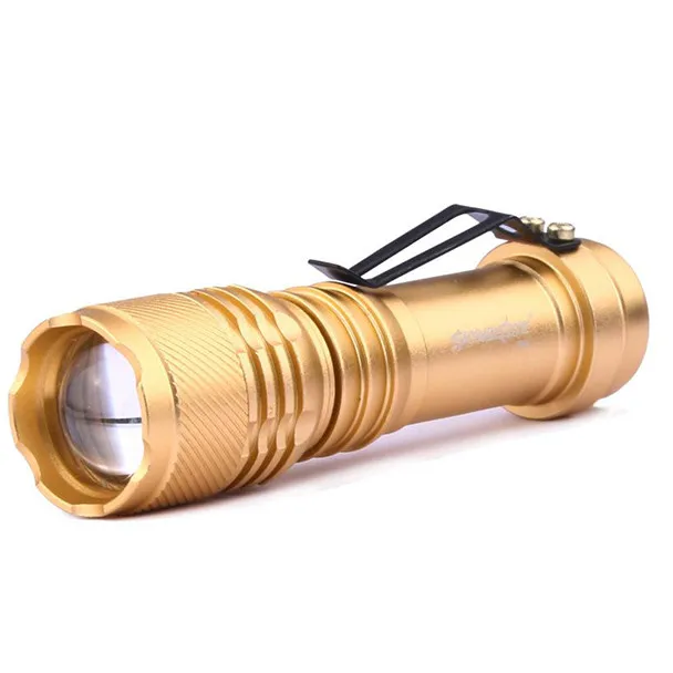 Супер яркий светильник для вспышки мини светодиодный водонепроницаемый 6000lm Cree Q5