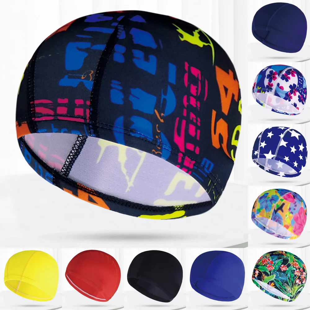 

Swimming Cap Swimming Hat Protect Ears Long Hair Sports For Men Women Adults