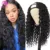 Парик Sinuowei из натуральных волнистых человеческих волос, влажные и волнистые обработанные некружевные парики для женщин 130%, дешевый парик с U-образной частью, легкая установка - изображение