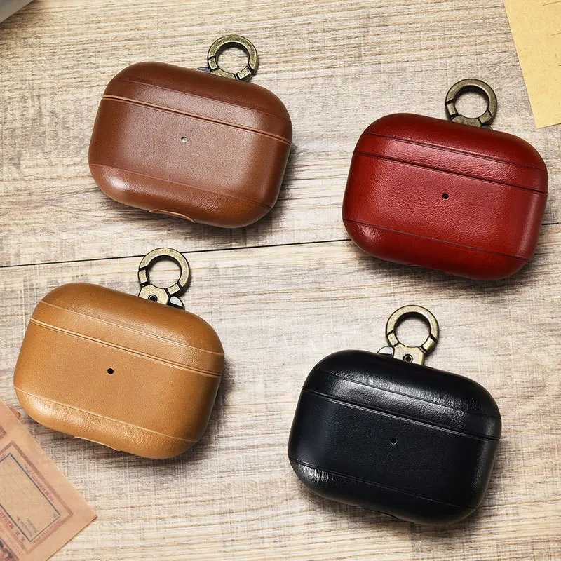 

For Apple Airpods 3 2 1 Case Bluetooth Earphone Protective Coque Headsets Shell For Airpods 2 13 Protective Cover Leather Sleeve