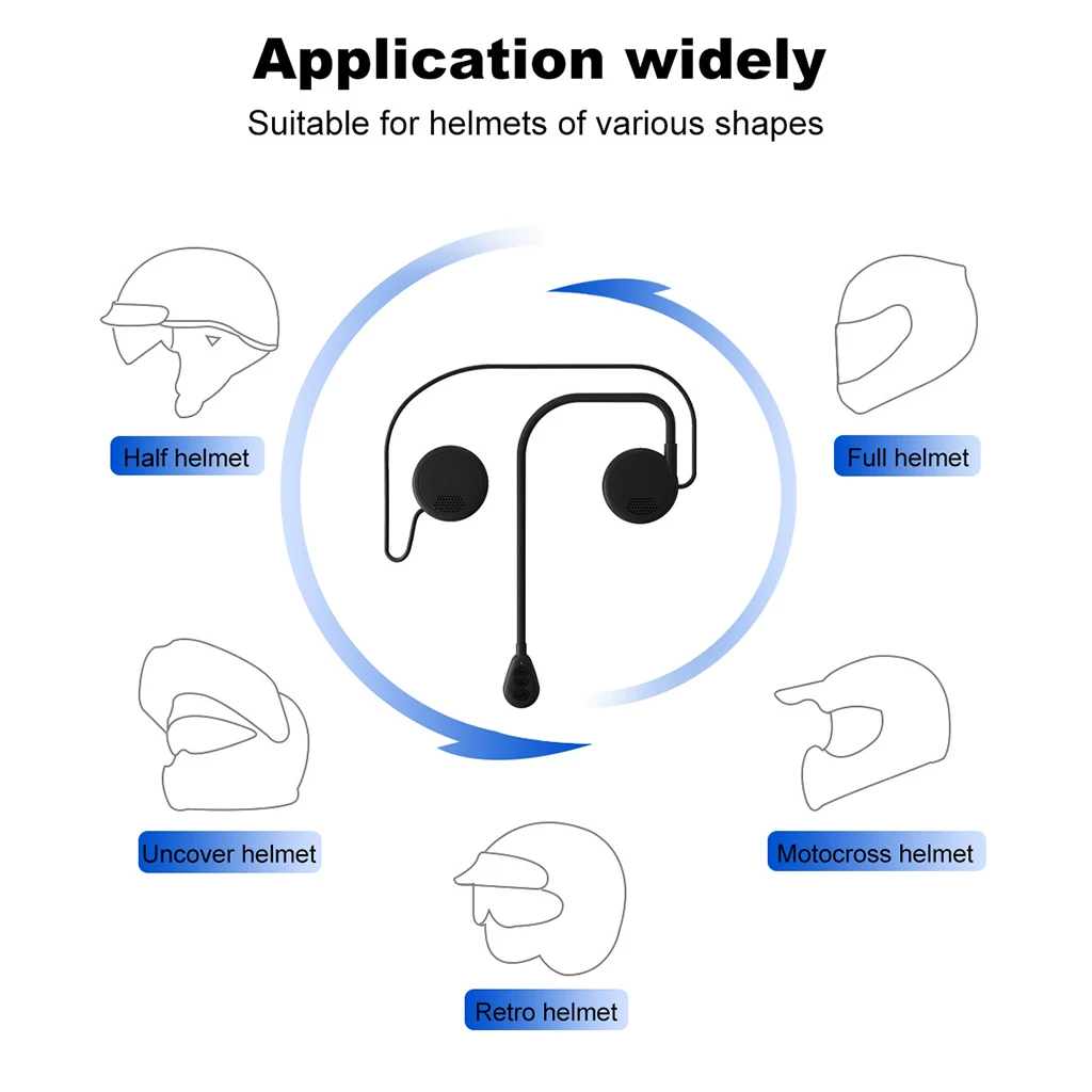 Гарнитура беспроводная гарнитура с защитой от помех bluetooth-гарнитура шлемные