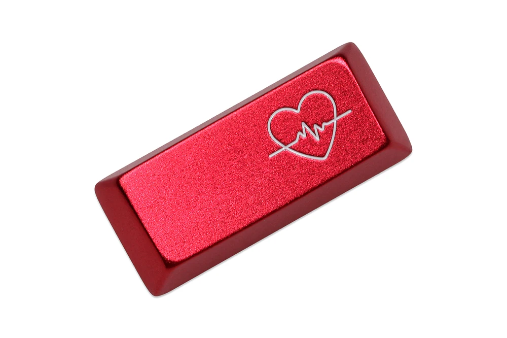 Keycap Artisan Heart Littel Bear Enter CNC совместимые с переключателями Cherry MX из анодированного
