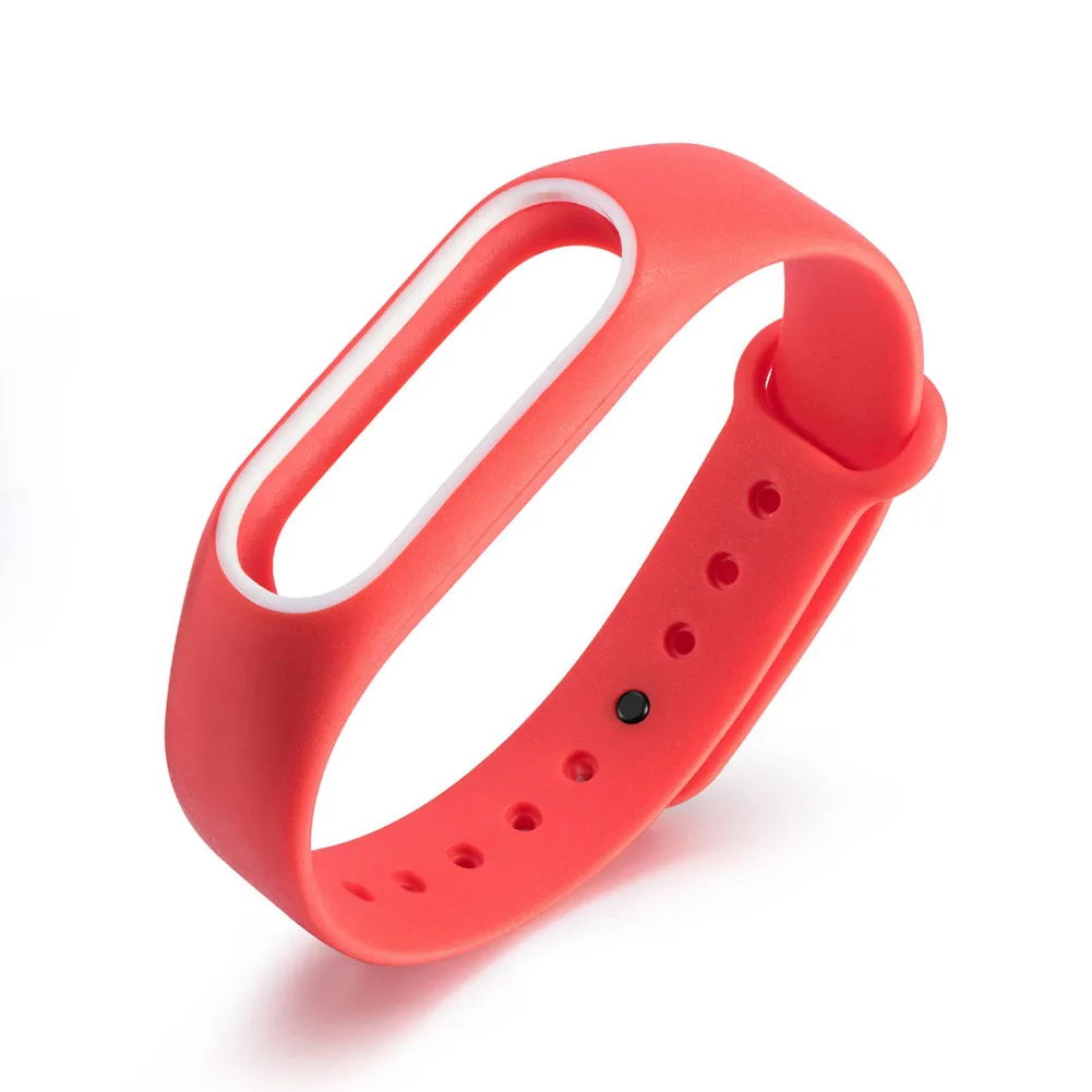 Новый модный спортивный браслет для Xiaomi Mi Band 2 Регулируемый мягкий силиконовый