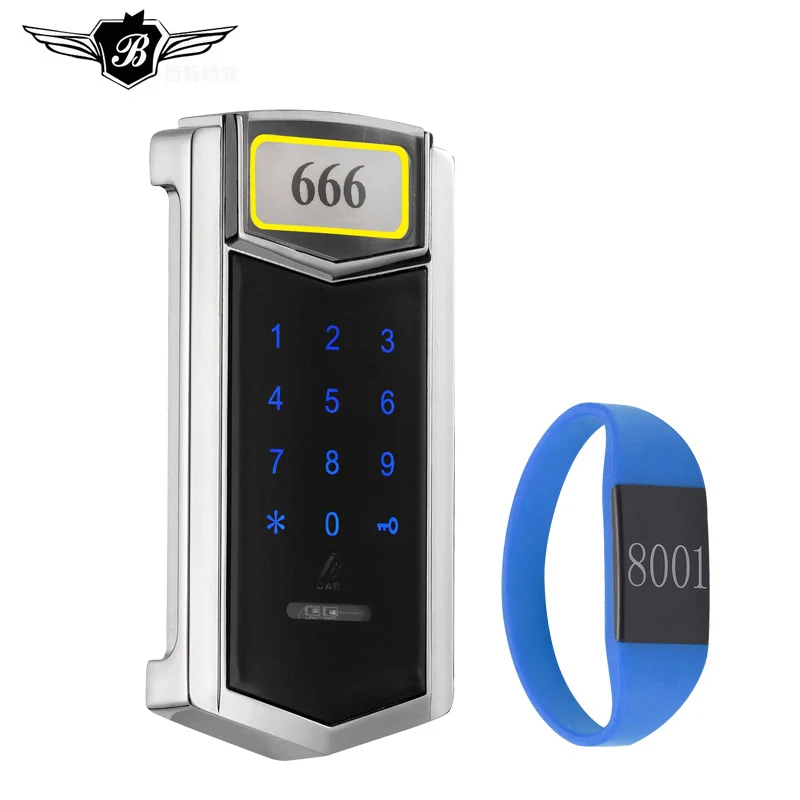 Миниатюрный кодовый замок из цинкового сплава автоматический цифровой без ключа