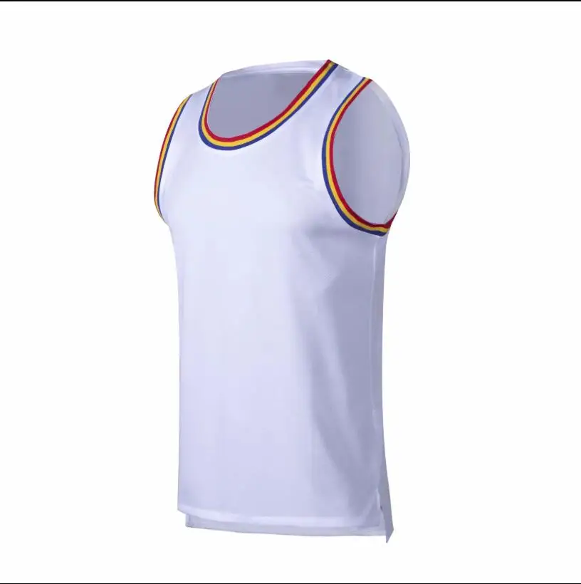 

2021 Summer Newest Brand Mens Curved Hem Solid Color Gyms Stringers Vest Bodybuilding Clothing Fitness Man Tanks Tops
