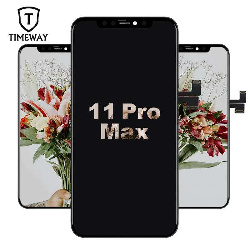 

LCD Touch Screen For IPhone 11 Pro Max Display Digitizer Assembly 3DTouch OLED Incell Tianma With True Tone Pixel 100% Test Good