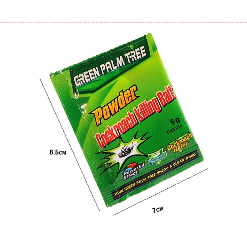 Эффективный порошок Приманка для уничтожения тараканов Roach Killer Чудесный