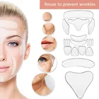 Многоразовая силиконовая наклейка для лица, лба, шеи, глаз