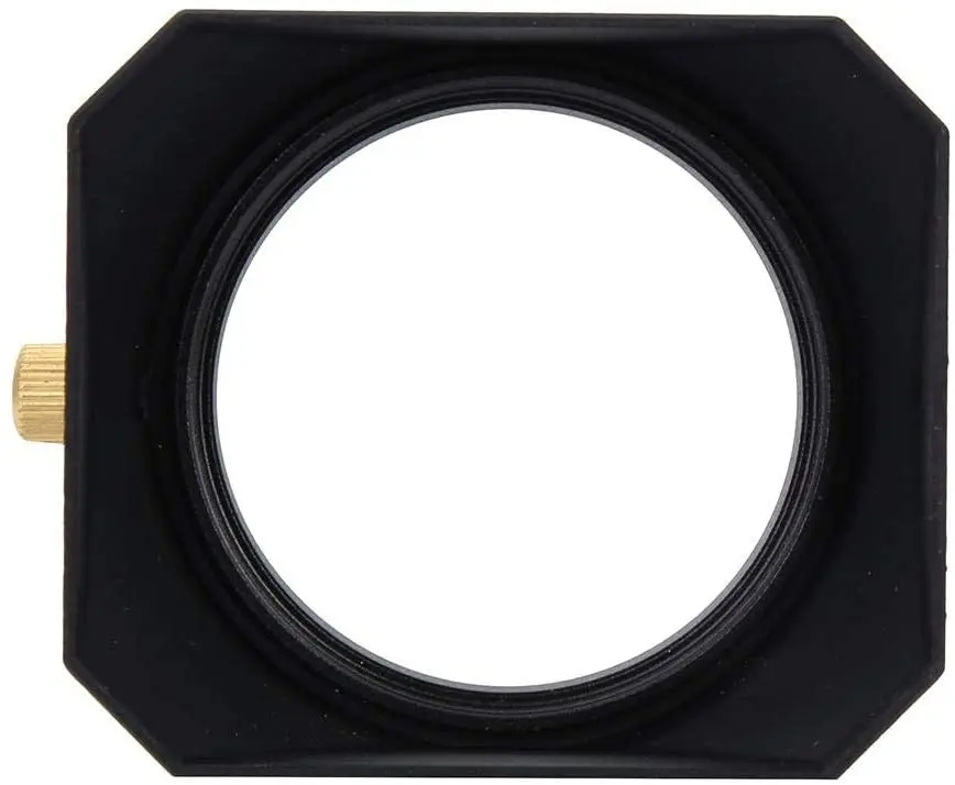 Retro Square Shape Lens Hood Screw Mount For Panasonic HC V750 V760 V770 V777 VX870 WX970 W850 W850M Camcorder | Электроника