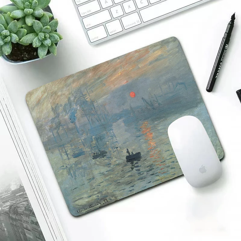 

Portraits Small Gaming Mouse Pad 180x220/200X250mm Mousepad Gamer Computer Desk Mat Pad Gamer Mouse Mat for PC