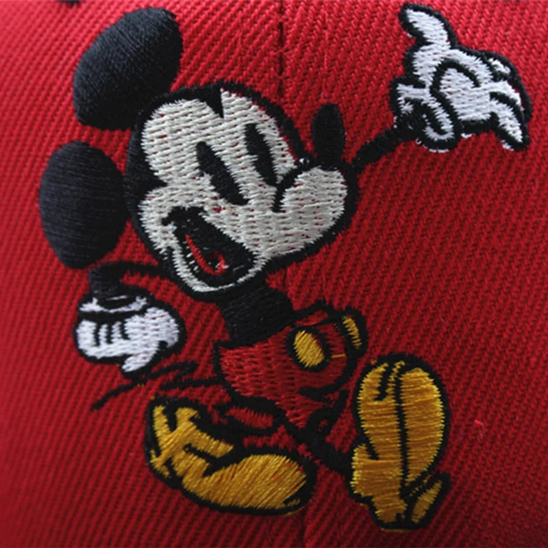 Disney вышивка Микки мультфильм детская шляпа летние дикие мальчики девочки кепки в стиле хип-хоп солнцезащитные бейсболки Sombrero para nignos