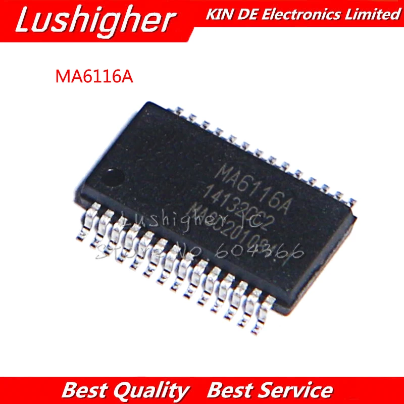 

10pcs MA6116 MA6116A SSOP-28