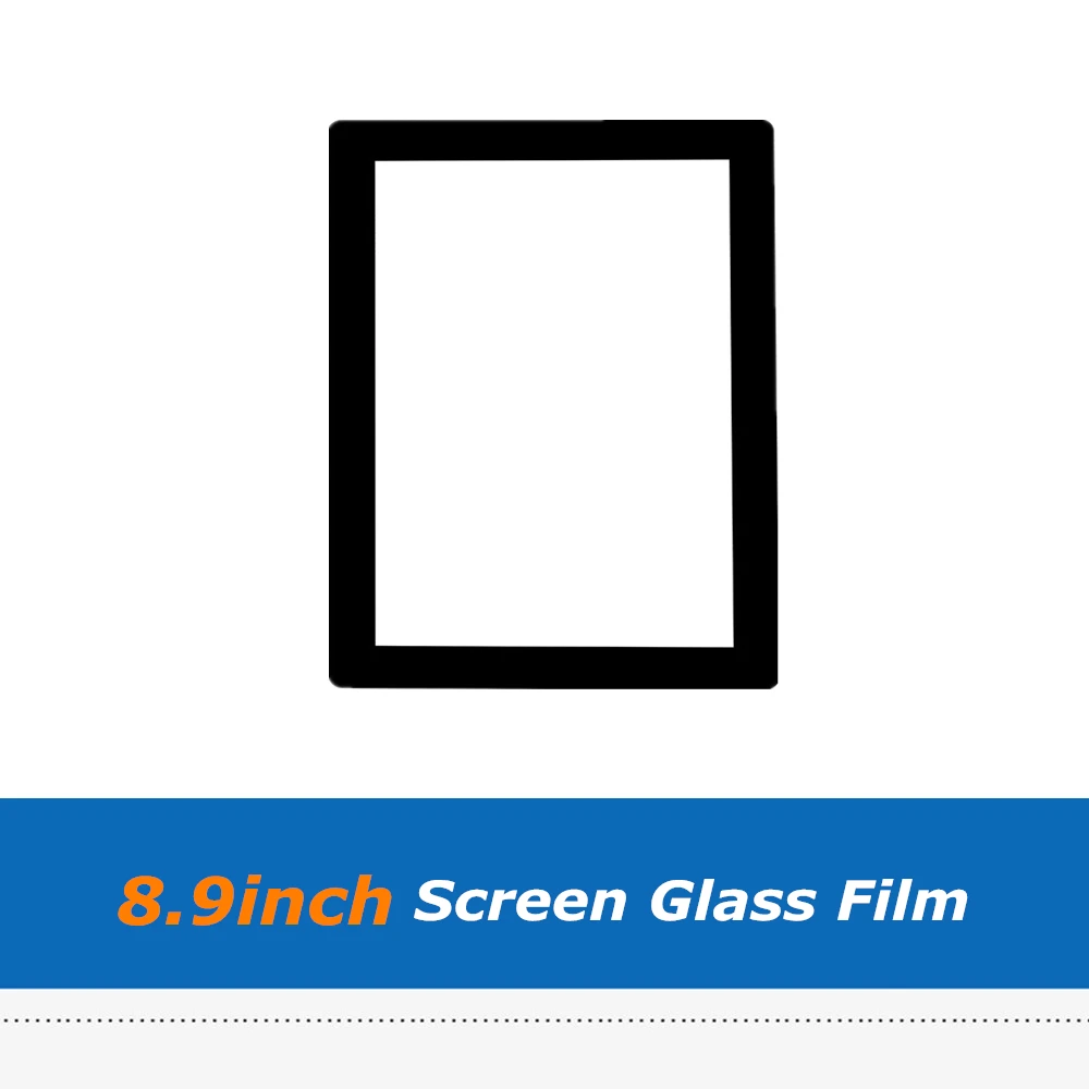 8 9inch uv lcd screen tempered glass protector display film for wanhao d8 dlp light curing 3d printer parts free global shipping
