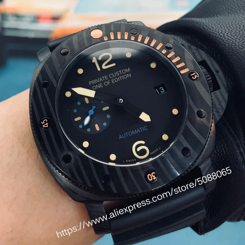 

Men's Watch Men's Automatic Mechanical Watch 42mm Stainless Steel Sapphire Glass Ceramic Bezel Diver Waterproof Luminous
