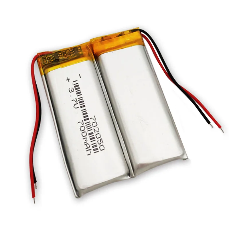 3.7V 700mAh 702050 Li-Po Rechargeable Battery For GPS MP3 MP4 Bluetooth Headphone Speaker Smart Watch Mobile Phone Power Bank |