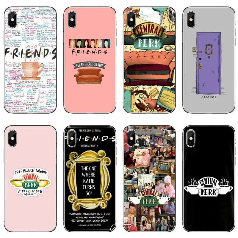 Силиконовый чехол Coque для Xiaomi Mi 9 8 SE Pro A2 Lite 6X 5 4 A3 A1 Note Max Mix 2 3 Pocophone F1 tv show central perk
