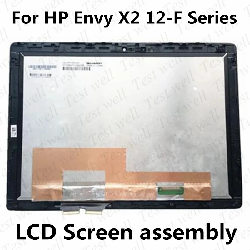 

12,3 ''ЖК-сенсорный экран в сборе для hp evy x2 12-f серии 12-f014dx LQ123P1JX33/A01 с сенсорным дигитайзером