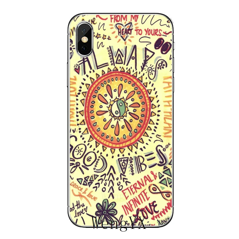 Чехол Trippy Boho Hippie Peace для Xiaomi Mi 9 8 SE Pro A2 Lite 6X 5 4 A3 A1 Note Max Mix 2s 3 Pocophone F1 - купить по