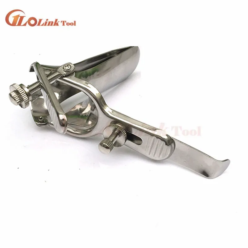 1pc Vaginal Speculum Высокое качество расширения подглядывания вагинальные секс расширители кольпоскоп-зеркало Нержавеющая сталь анальный расширитель+ Влагалищное зеркало комплект - Цвет: 1pc Vaginal Speculum