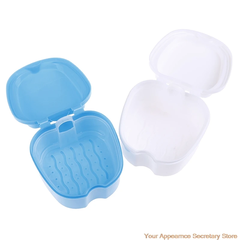 

1PC False Teeth Storage Box Denture Boxs Cleaning Teeth Case Dental Container High Quality