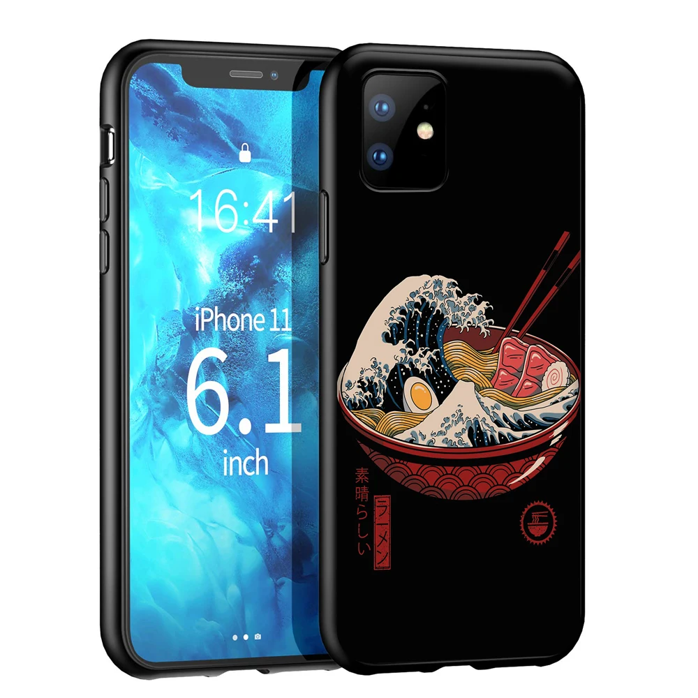 YIMAOC The Great Wave off Kanagawa Японский силиконовый мягкий чехол для iPhone 12 Mini 11 Pro XS Max XR X 8 7 6 6S