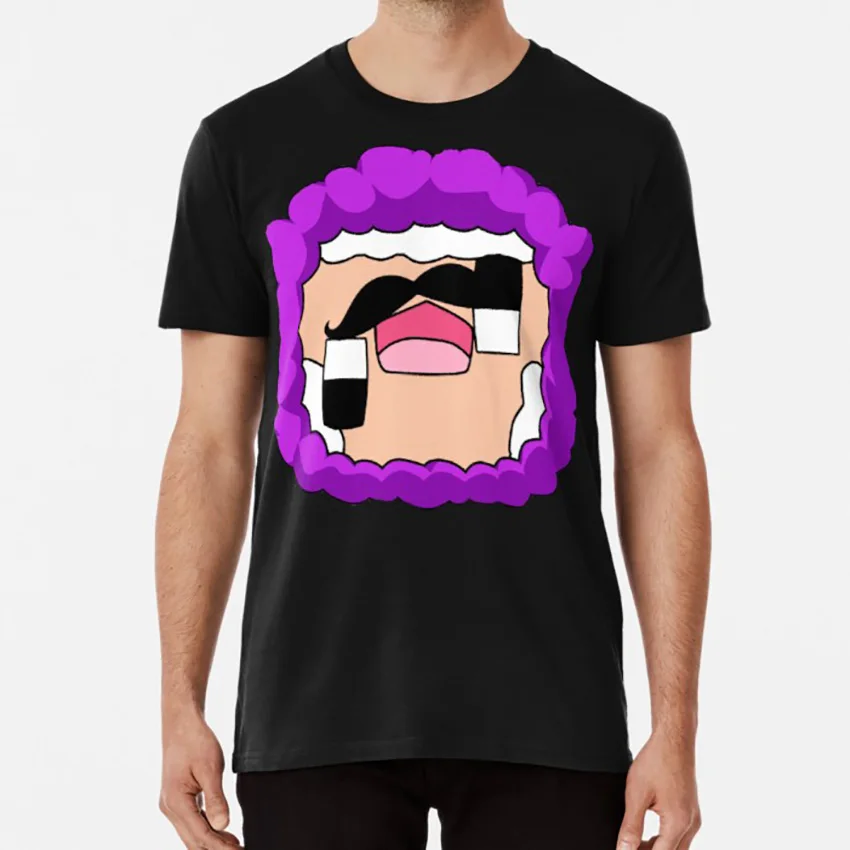 Фиолетовая футболка Shep ExplodingTNT|Мужские футболки| |