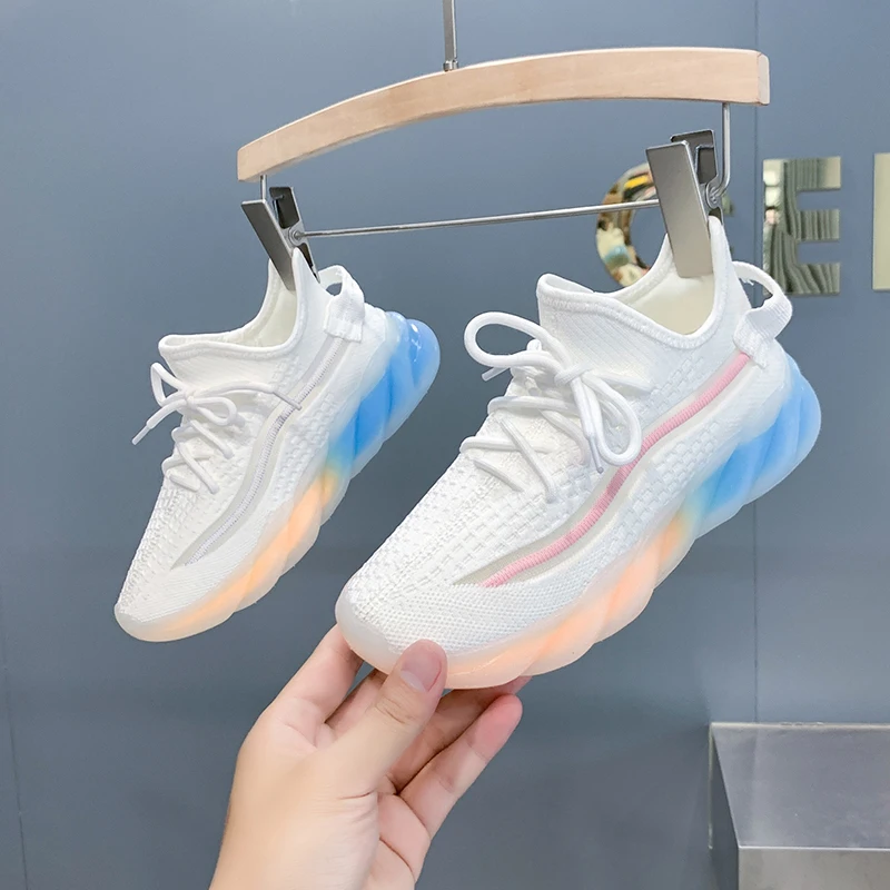 

2021 New Summer comfortable Women's sneakers Non-slip Girls Casual Shoes Sports fluorescence Zapatillas Trainers Free Shipping
