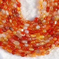 natural irregular carnelian loose stone beads for jewelry making diy bracelet accessories
