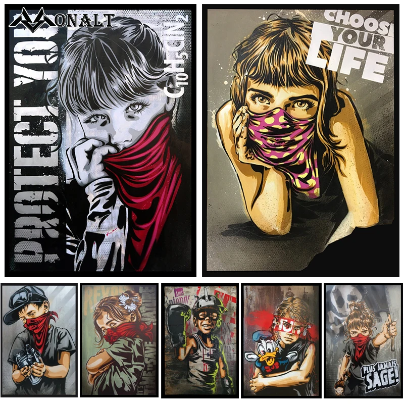 Картина на холсте настенное искусство винтажный Мотивирующий плакат одежда