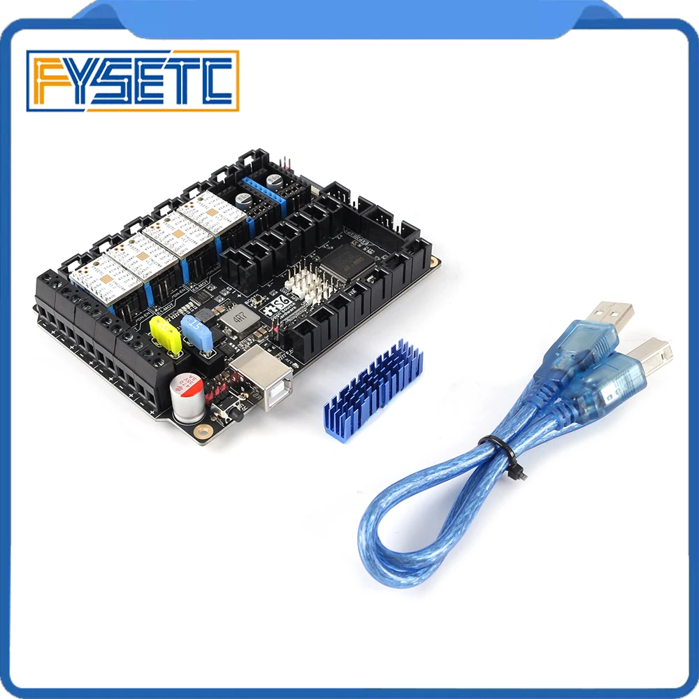

Pre sale S6 V2.1 Board 32 Bit Control Board With 4pcs TMC2208 UART Stepper Motor Driver Flying Wire MX Connector