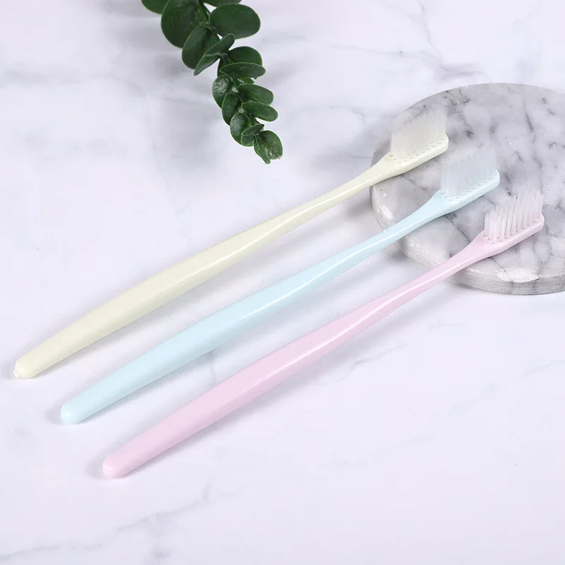 

Adult Toothbrush Macarone 10 Pack Japanese Soft Teethbrush