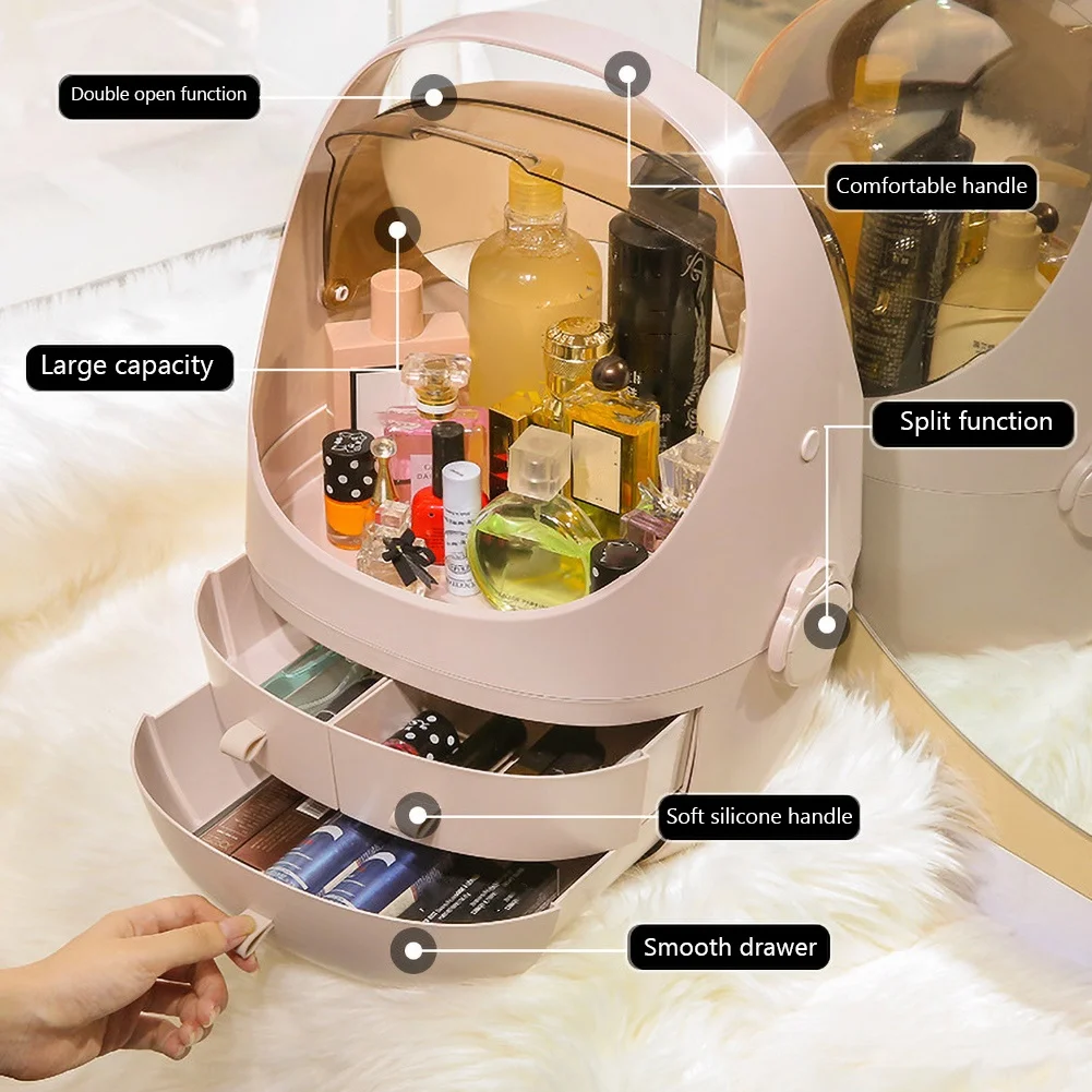 Космическая капсула органайзер для макияжа косметический ящик хранения рабочий