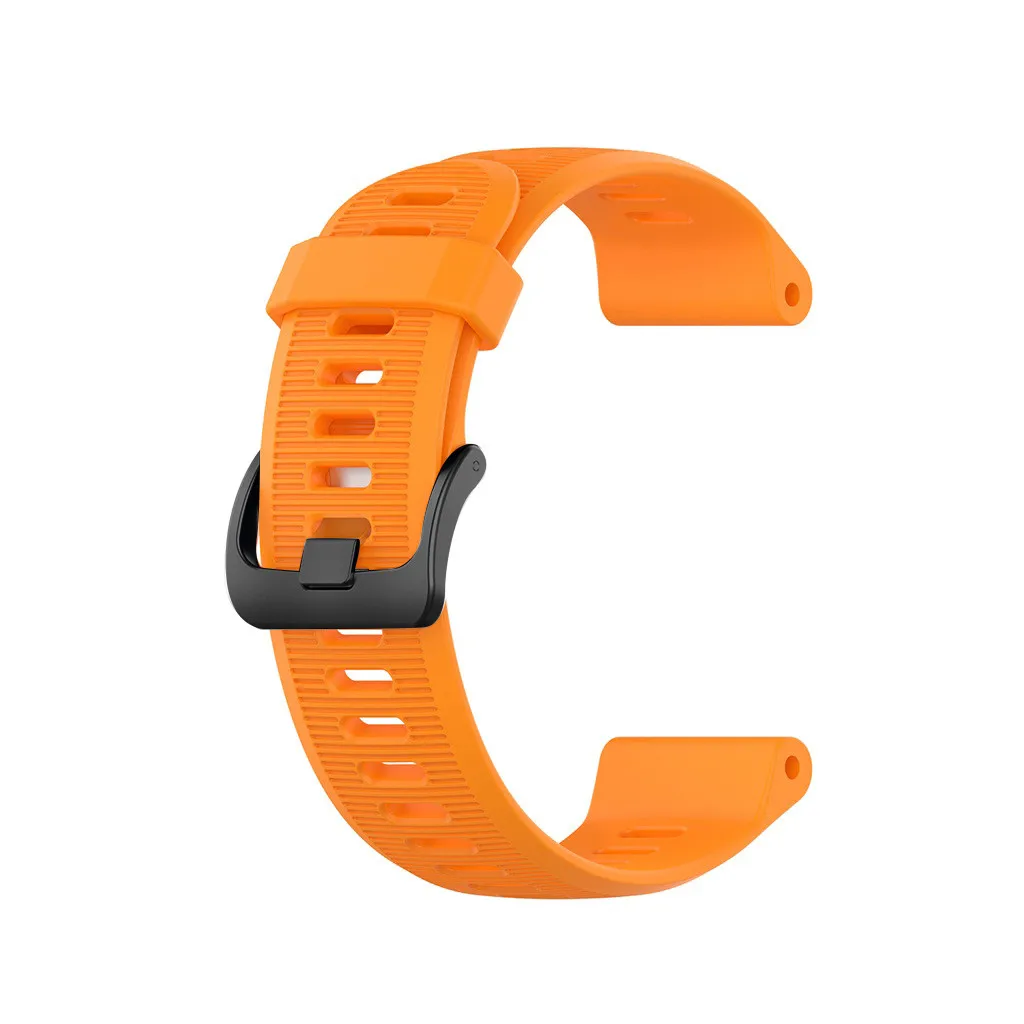 Orange Сменный силиконовый ремешок-браслет для Garmin Forerunner 945/935/Fenix 5/Plus для умных часов, ремешок для наручных часов, спортивный мужской браслет - Цвет: Orange