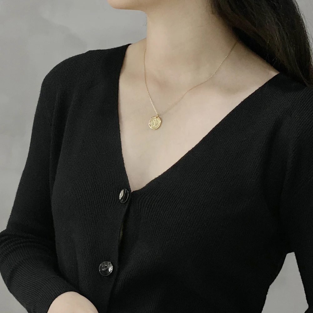 Религиозная Подвеска из чистого серебра 925 пробы золотой крест Иисус медаль