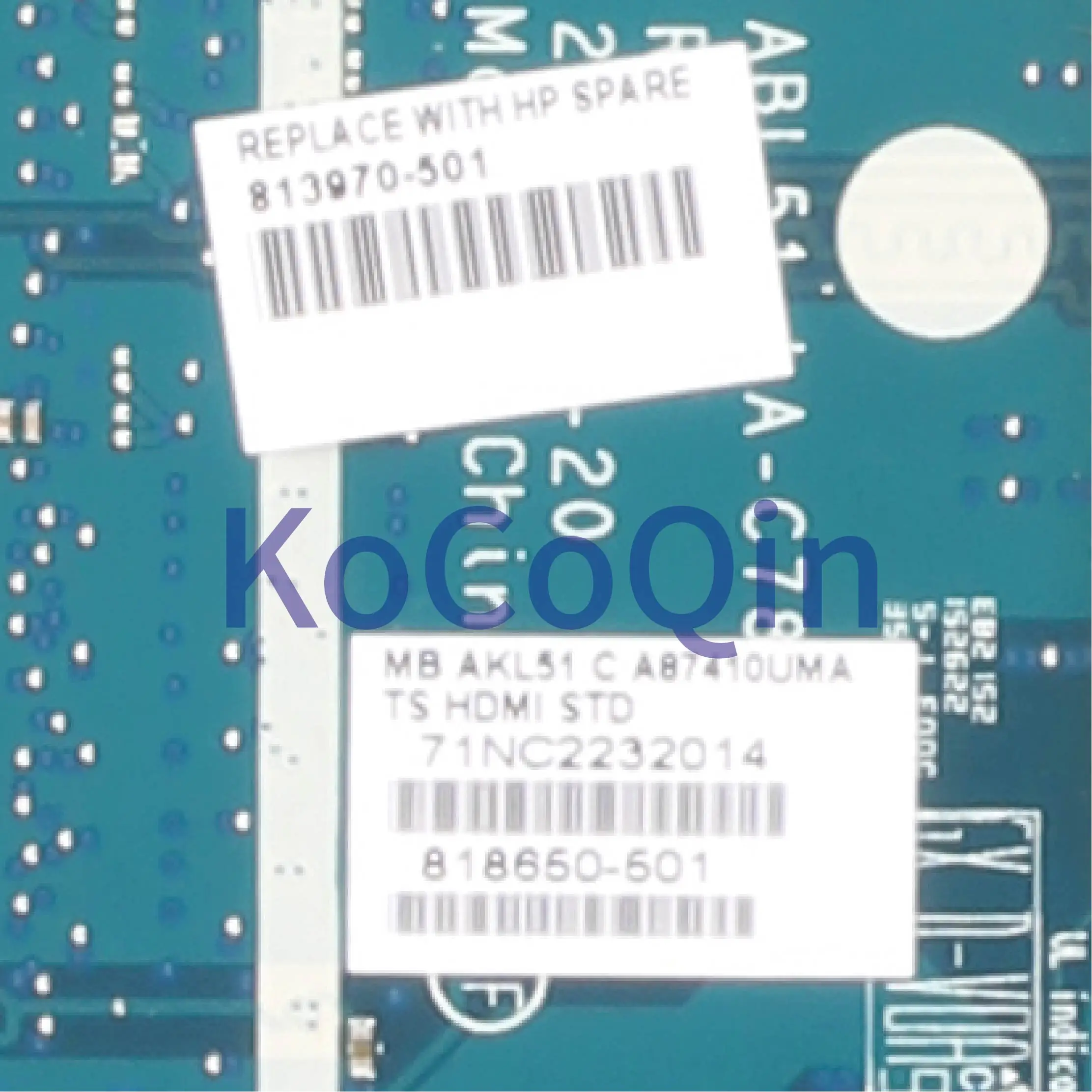 Материнская плата для ноутбука HP Pavilion 255 G4 15-AF материнская 818650-501 813970-501 ABL51 LA-C781P AM7410