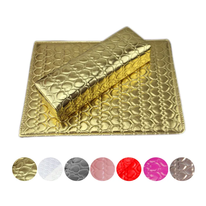 2 шт./компл. ногтей рук Подушка для отдыха из искусственной кожи подлокотник