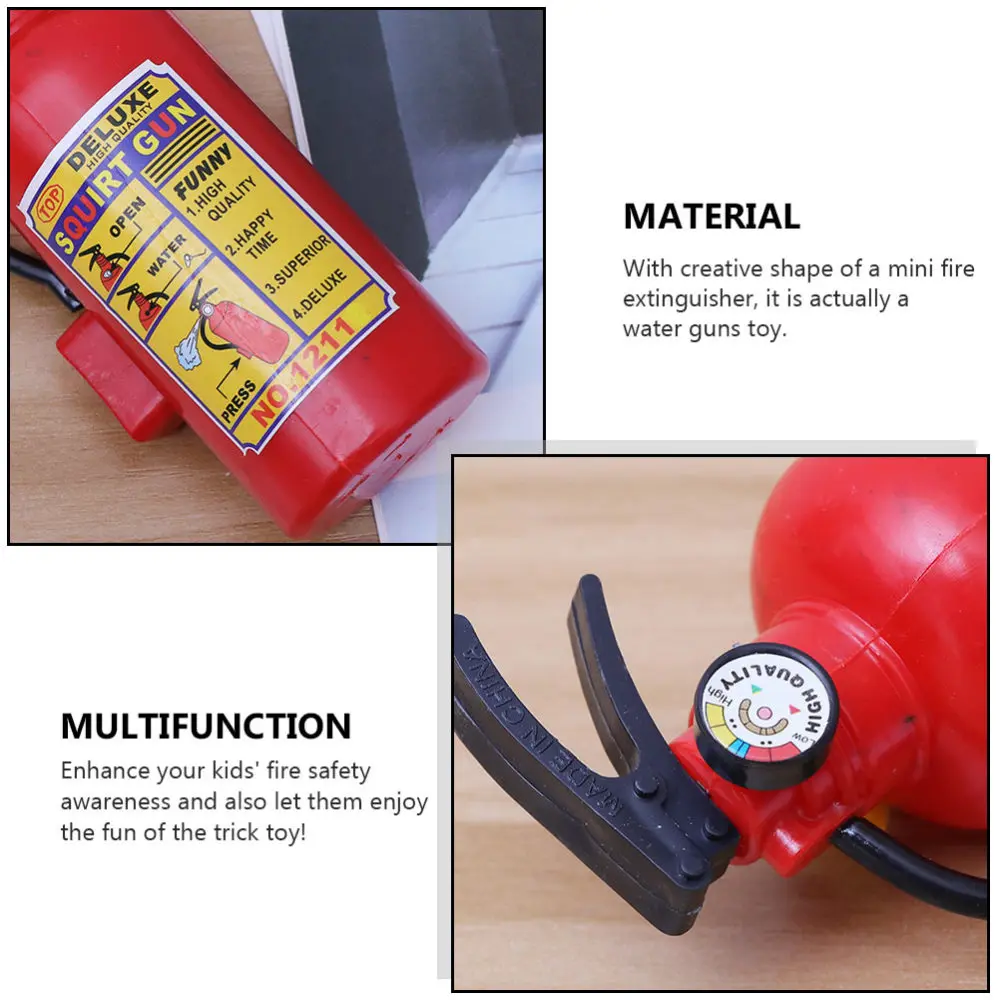 

8 Pcs Children Simulation Fire Extinguisher Portable Squirter Water Guns